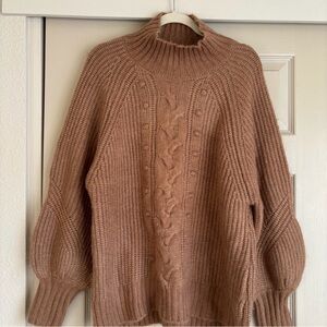 Ava & Viv Brown Turtleneck Sweater
